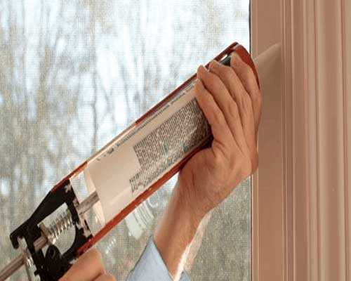 چسب درزگیر درب و پنجره مقایسه چسب سیلیکون و ماستیک